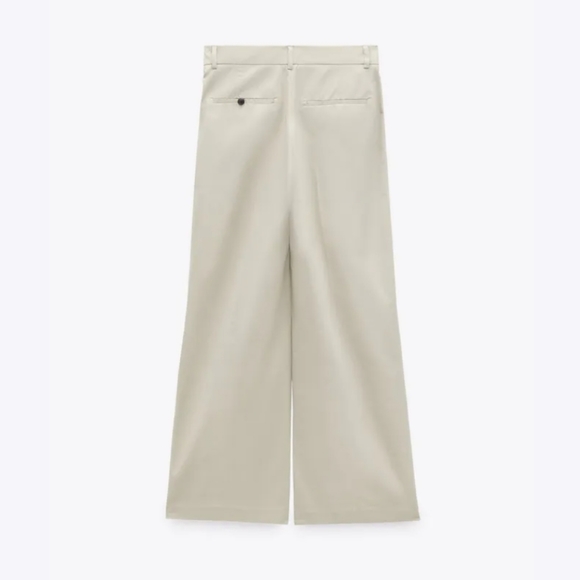 ZARA Full Lenght Wide Pocket Pants Size M - Picture 13 of 13